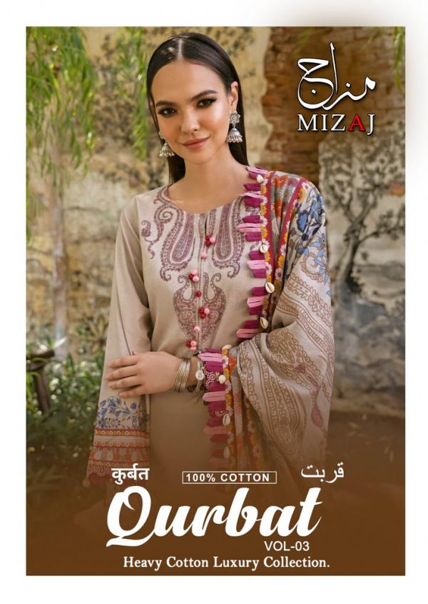 Mizaj Qurbat Vol-3 – Dress Material